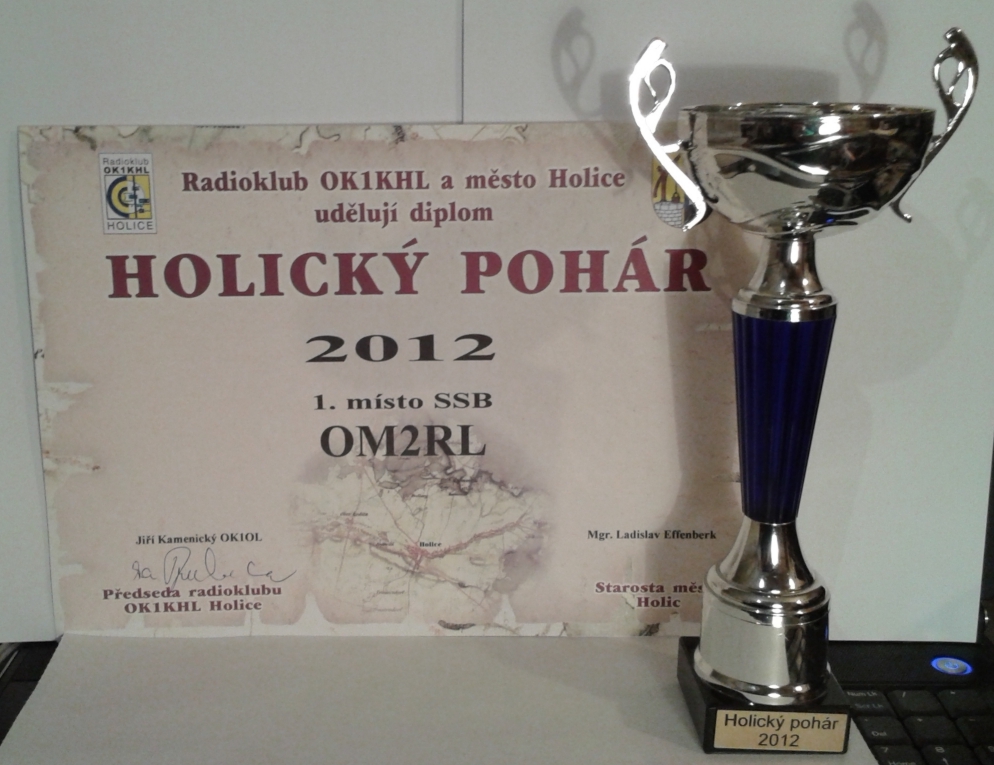 Holický pohár 2012- OM2RL